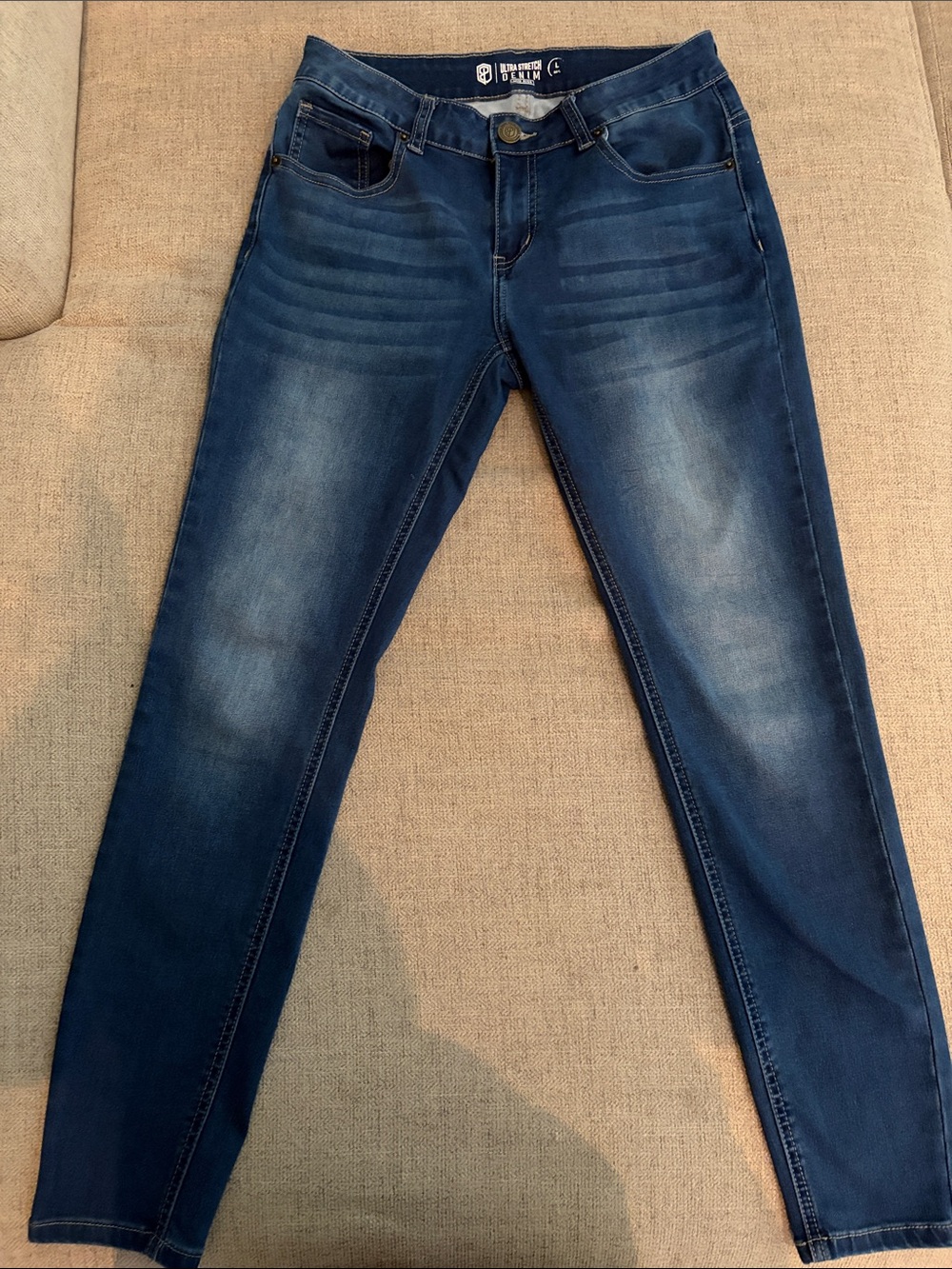 Dark Blue Women's Stretch Skinny Jeans